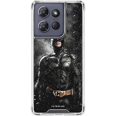 The Dark Knight Rises Batman Poster Moto G Play 5G (2025) Clear Case